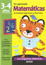 SUSAETA EDICIONES, MATEMATICA 3-4 AÑOS - YO APRENDO MATEMATICAS