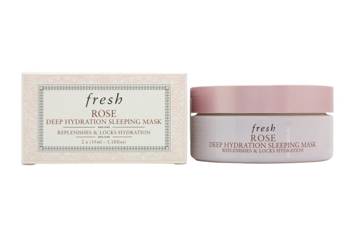 Fresh Rose Deep Hydration Sleeping Mask Replenishes and Locks Hydration 2 x 35ml Fresh Rose Deep Hydration Sleeping Mask Replenishes and Locks Hydration 2 x 35ml