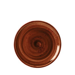 Steelite Craft Terracota Plato Llano Coupe 20 cm - Vitro Porcelana (Set de 12)