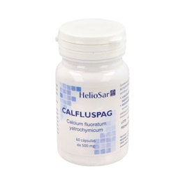 HELIOSAR Calfluspag Calcium Fluoratum 60 Cápsulas