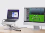 Conceptronic DONN27G Soporte para portátil con docking station 7 en 1 Plata