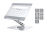 Conceptronic DONN27G Soporte para portátil con docking 7 en 1, Plata