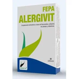 FEPADIET Alergivit 30 Cápsulas - Complemento Alimenticio para el Sistema Inmune y Sensibilidad Estacional con Flavonoides y Vitaminas