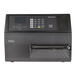 HONEYWELL PX65A - Impresora de Etiquetas Industrial, Transferencia Térmica, 300 x 300 DPI, 225 mm/s, 16.7 cm Ancho de Impresión, Ethernet, USB, Negro