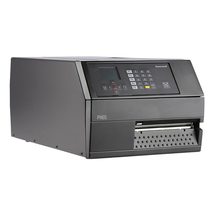 HONEYWELL PX65A - Impresora de Etiquetas Industrial, Transferencia Térmica, 300 x 300 DPI, 225 mm/s, 16.7 cm Ancho de Impresión, Ethernet, USB, Negro