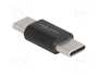 DeLOCK Adaptador USB 3.2 Gen 2 Type-C™ macho a macho negro