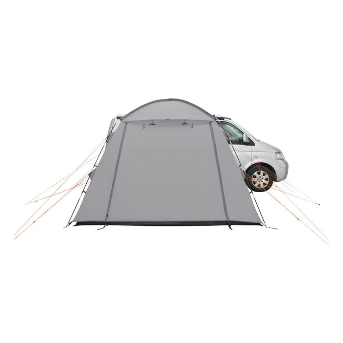 Easy Camp 120504 Toldo Lateral Utne gris Modelo 2025 Lona para el suelo desmontable Tela retardante de fuego Resistente a la intemperie Fibra de vidrio 7.6 kg