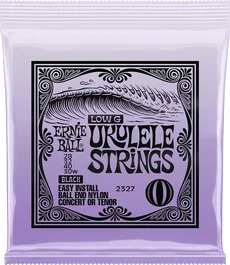 Ernie Ball Juego de Cuerdas para Ukelele Concert / Tenor - Negro