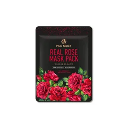 PaxMoly Real Rose Mascarilla facial hidratante y calmante 25 ml