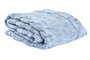 DKD Home Decor Plaid Alpino Azul Celeste 125 x 150 cm (2 Unidades) Poliester