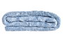 DKD Home Decor Plaid Alpino Azul Celeste 125 x 150 cm (2 Unidades) Poliester