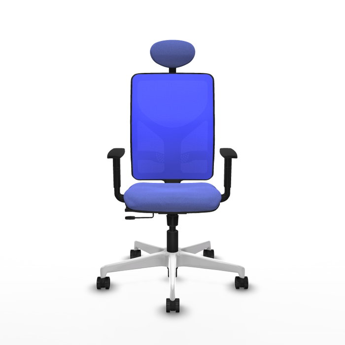PIQUERAS Y CRESPO Silla de oficina Motilla Azul con mecanismo Sincro/Traslack PIQUERAS Y CRESPO Silla de oficina Motilla Azul con mecanismo Sincro/Traslack