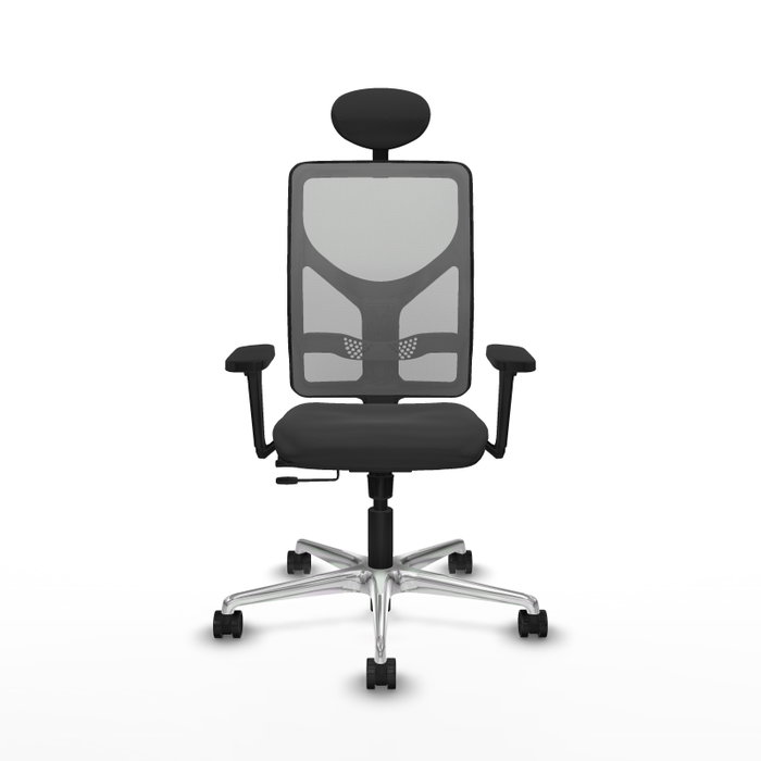 PIQUERAS Y CRESPO Silla de oficina Motilla Gris con mecanismo Sincro/Traslack PIQUERAS Y CRESPO Silla de oficina Motilla Gris con mecanismo Sincro/Traslack