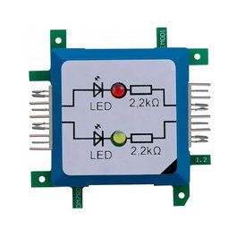 ALLNET Brick’R’knowledge LED dual rot & gelb Signal durchverbunden