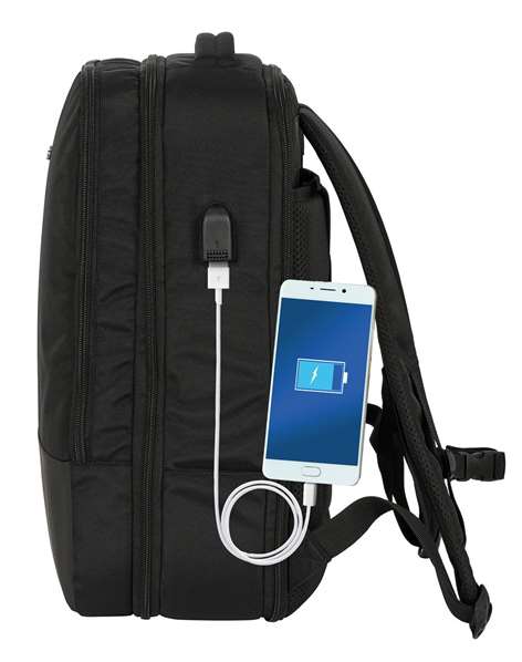 Safta Mochila Fin de Semana Portatil Business Black para Portátil 15,6'' 30x44x16cm