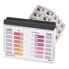 PQS Test kit DPD 2 probetas para medir Cloro/Bromo y pH