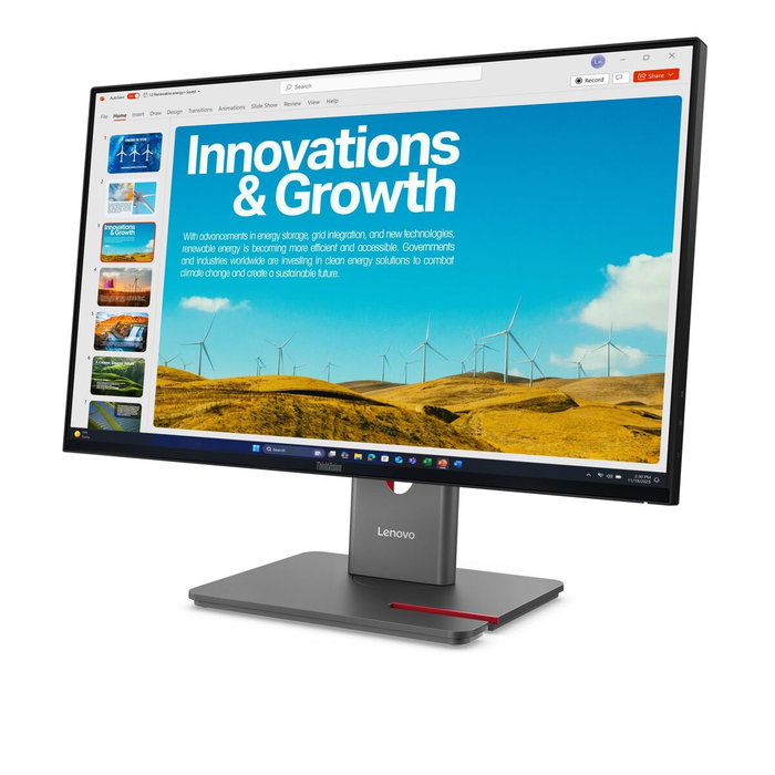 Lenovo ThinkVision P24QD-40 Monitor 23,8 Pulgadas Quad HD IPS Negro