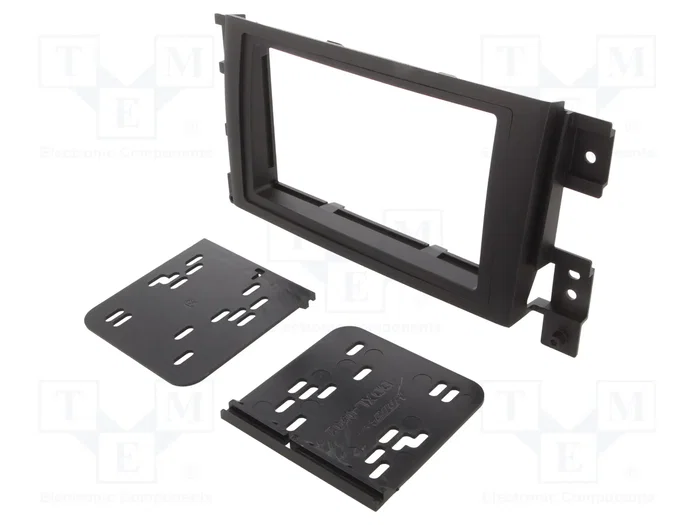 METRA Bastidor de montaje de radio para Suzuki Grand Vitara 2006-2011, 2 DIN, negro mate METRA Bastidor de montaje de radio para Suzuki Grand Vitara 2006-2011, 2 DIN, negro mate