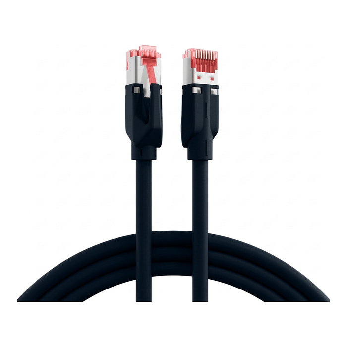 EFB Elektronik Cable Ethernet RJ45 Cat.6A S/FTP LSZH Dtwyler 7702 TM21, 0,15 m, negro EFB Elektronik Cable Ethernet RJ45 Cat.6A S/FTP LSZH Dtwyler 7702 TM21, 0,15 m, negro