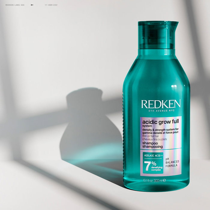 Redken Acidic Grow Full System Champú Aporta Densidad y Fuerza para Cabello Fino o Lacio 300 ml