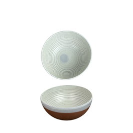 Summa Daterra Bol Cartago - Bol para Vajilla de Gres, Color Blanco, Diámetro 16.3 cm