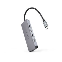 NANOCABLE HUB USB-C/M A 4xUSB-C/H + USB-C PD 100W 10 CM