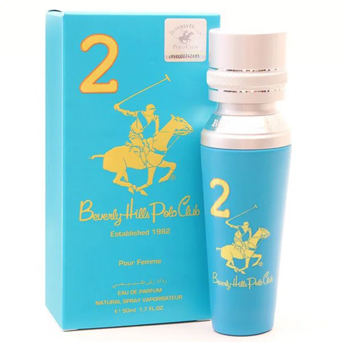 Beverly Hills Polo Club No. 2 Agua de perfume para mujeres 50 ml Beverly Hills Polo Club No. 2 Agua de perfume para mujeres 50 ml