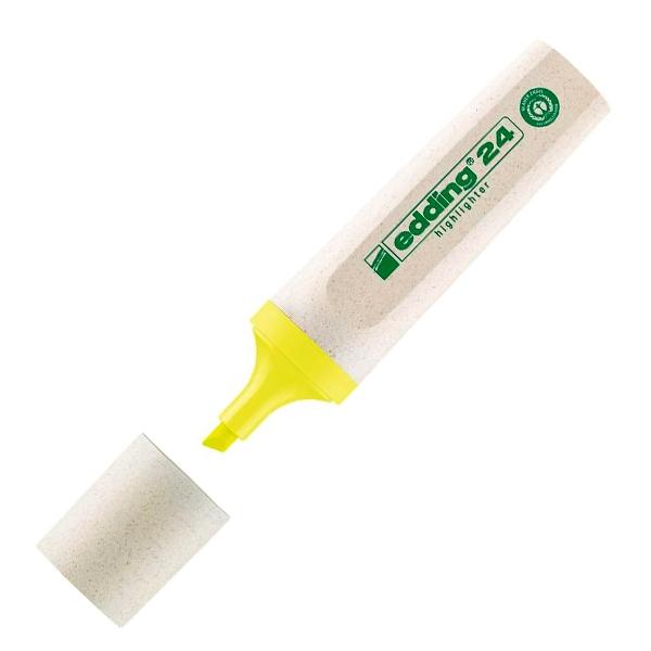 Edding Marcador Fluorescente Ecoline 24 Amarillo Edding Marcador Fluorescente Ecoline 24 Amarillo