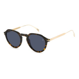 David Beckham DB-1098-S-2IK Gafas de sol doradas con cristal azul