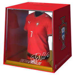FANCOLLEX Figura Mini Camiseta Cristiano Ronaldo World Cup Portugal
