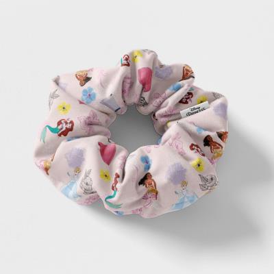 Accesorios Pelo Coletero De Tela 3 Piezas Princess Rosa