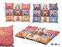 Mascow Cuna Mascota Rectangular Estampado Mascotas 55 x 75 x 5 cm Poliester (Set de 6)