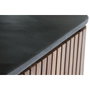 DKD Home Decor Aparador Acacia y Mármol Negro