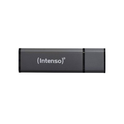 Intenso 3521495 Pendrive Lápiz USB 2.0, 128 GB, Aluminio, Color Antracita Intenso 3521495 Pendrive Lápiz USB 2.0, 128 GB, Aluminio, Color Antracita