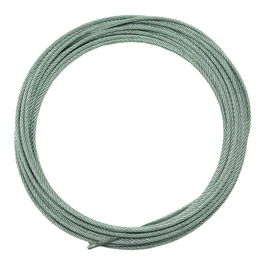 Micel Cable de Acero Galvanizado PR33 para Torno de Persiana, 6 m, Espesor 2 mm, PR27