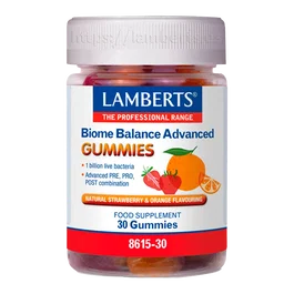 LAMBERTS Biome Balance Advanced 30 gummies Fresa/Naranja