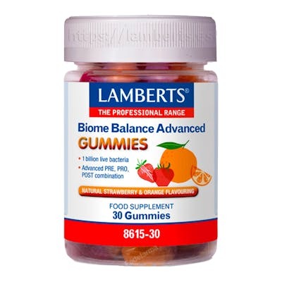LAMBERTS Biome Balance Advanced 30 gummies Fresa/Naranja LAMBERTS Biome Balance Advanced 30 gummies Fresa/Naranja