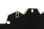 DKD Home Decor Espejo de Metal Diseño Abanico Dorado 51x3x31 cm