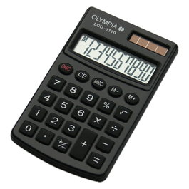 Olympia Calculadora LCD-1110 negro