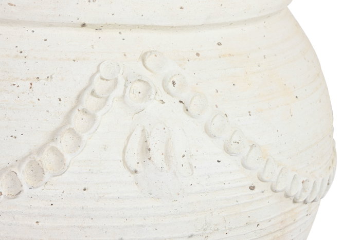 DKD Home Decor Ánfora Mediterráneo Jerba Terracota Crudo 48 x 57 x 48 cm