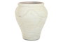 DKD Home Decor Ánfora Mediterráneo Jerba Terracota Crudo 48 x 57 x 48 cm