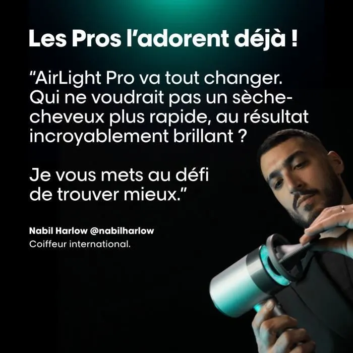 L'Oréal Professionnel Secador de pelo AIRLIGHT PRO con Luz infrarroja LOR3474637202866