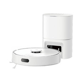 TP-Link Tapo RV30 Max Plus Robot Aspirador con Estación de Autovaciado y Fregado, 5300Pa, Mapeo LiDAR, HEPA, Blanco