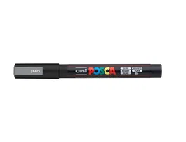 POSCA Marcador PC-3M Punta Cónica 0,9 - 1,3 mm Pintura Plata