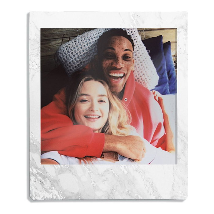 FUJIFILM Instax Square Film White Marble para Cámara Instax SQUARE e Impresora SP-3, ISO 800, 76.2 x 50.8 mm, 10 Unidades