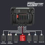 Brennenstuhl Multi Battery LED Foco de Trabajo Recargable 18 V