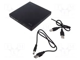 SAVIO Unidad de DVD externa AK-43 Negro