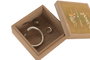 DKD Home Decor Cajas de Madera Flores Surtido de 2 Modelos