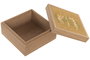 DKD Home Decor Cajas de Madera Flores Surtido de 2 Modelos