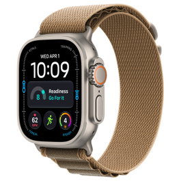 Apple Watch Ultra 4 Titanio Natural 49mm Alpine Loop Desierto M